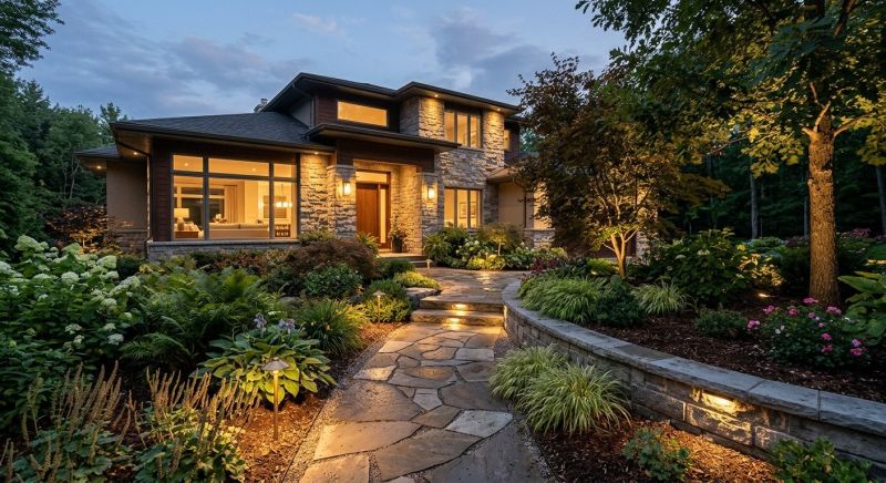 Garden Lighting Installation in Littleton, CO